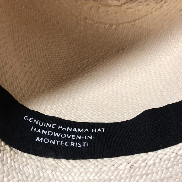 New Montecristi original Panama hat Sz 59 - Picture 3 of 4